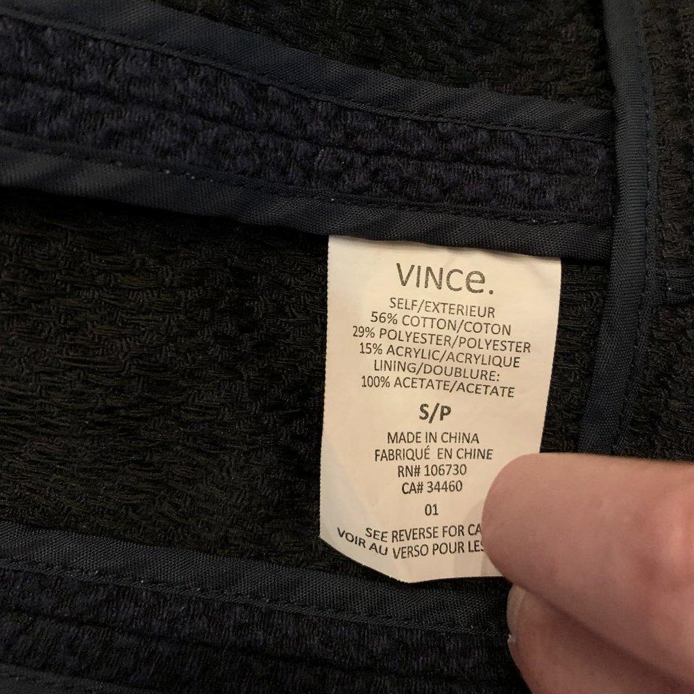 Vince Texture Flyway Open Front Jacket - image 6